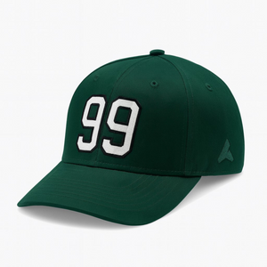 Men’s Green Baseball Cap – Number 99 Embroidery