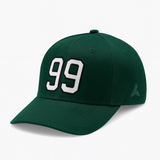 Men’s Green Baseball Cap – Number 99 Embroidery
