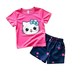 Premium T-Shirt Set Fit For Summer