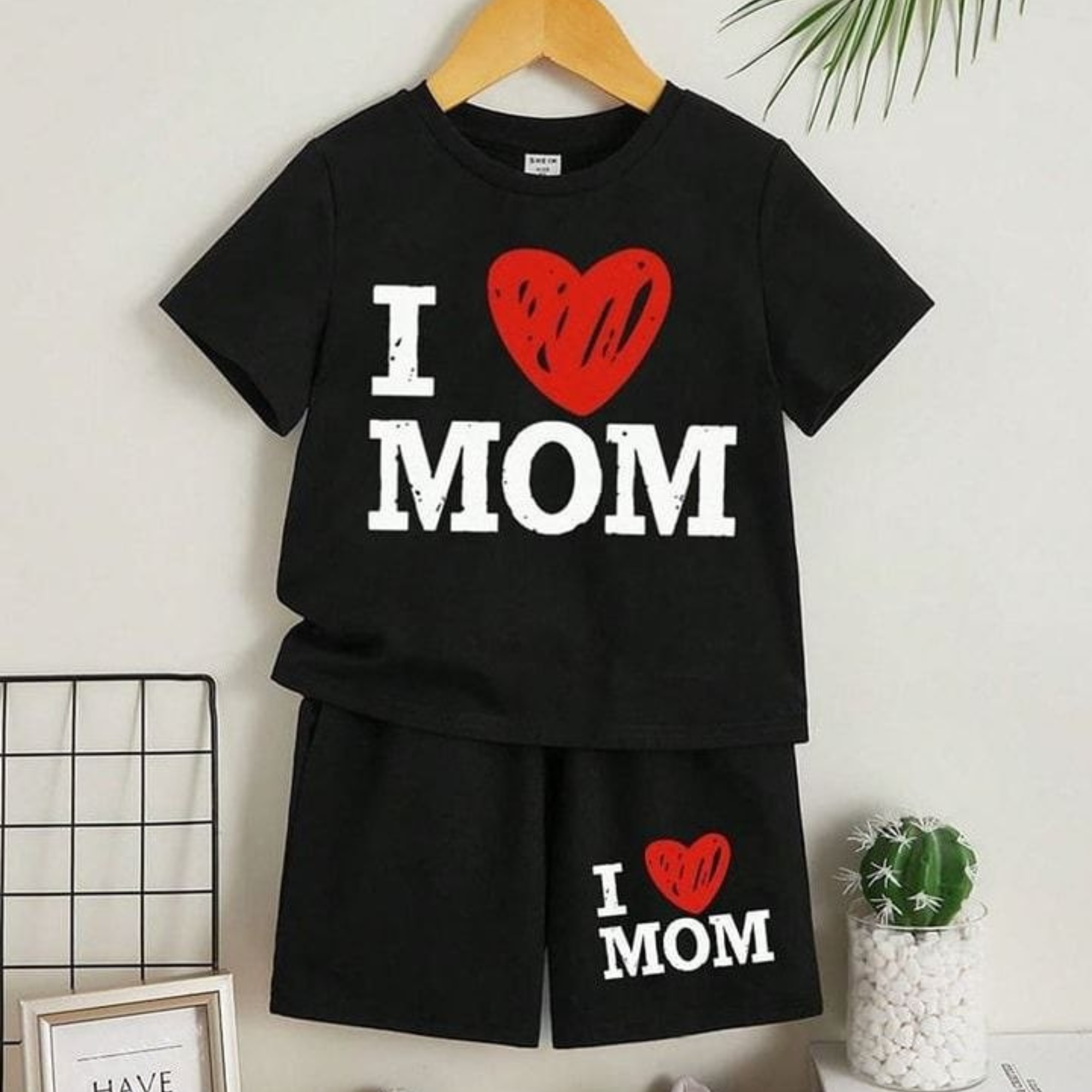 ( 6M-6Y )  Kids T-Shirt Set
