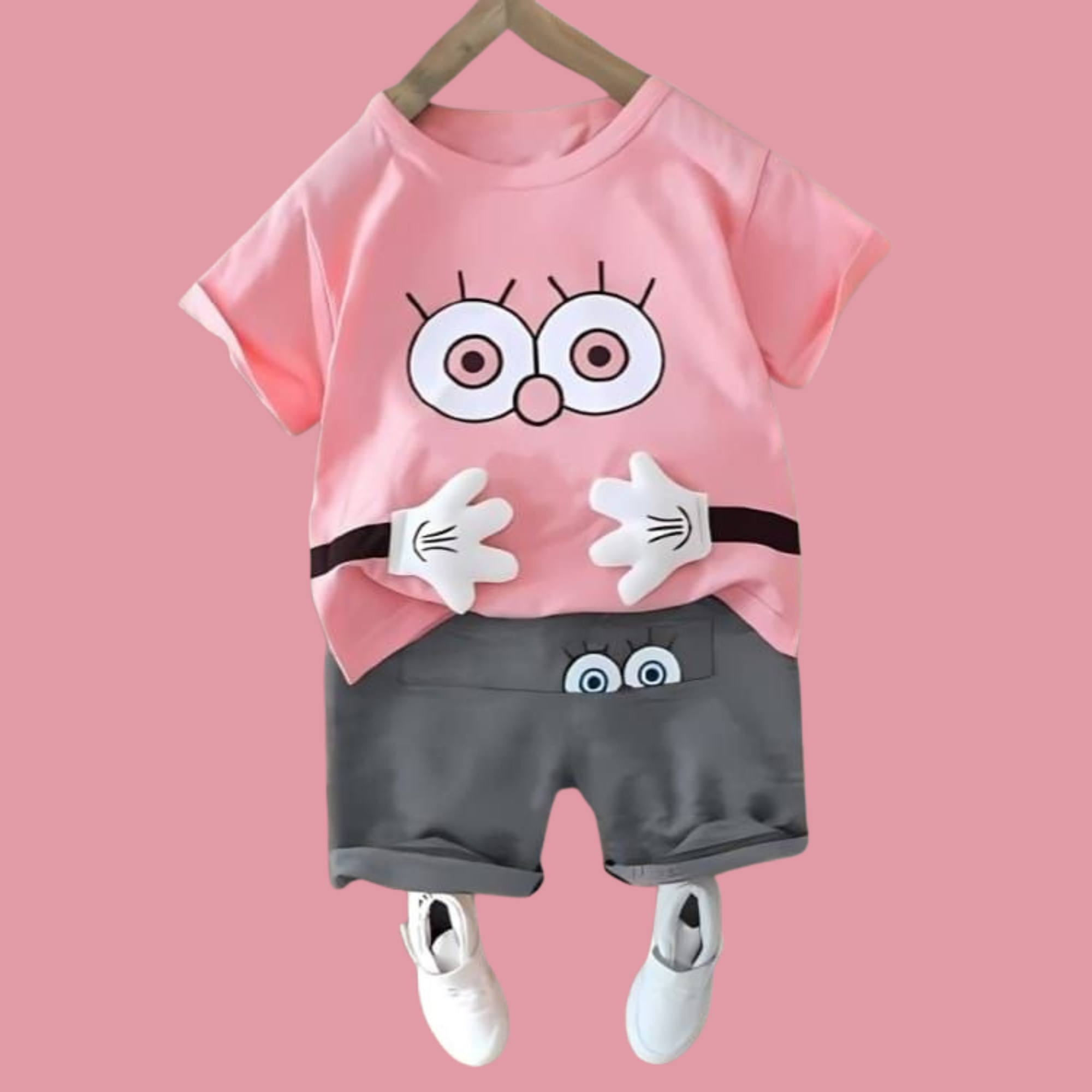 ( 6M-6Y )  Kids T- Shirt Set