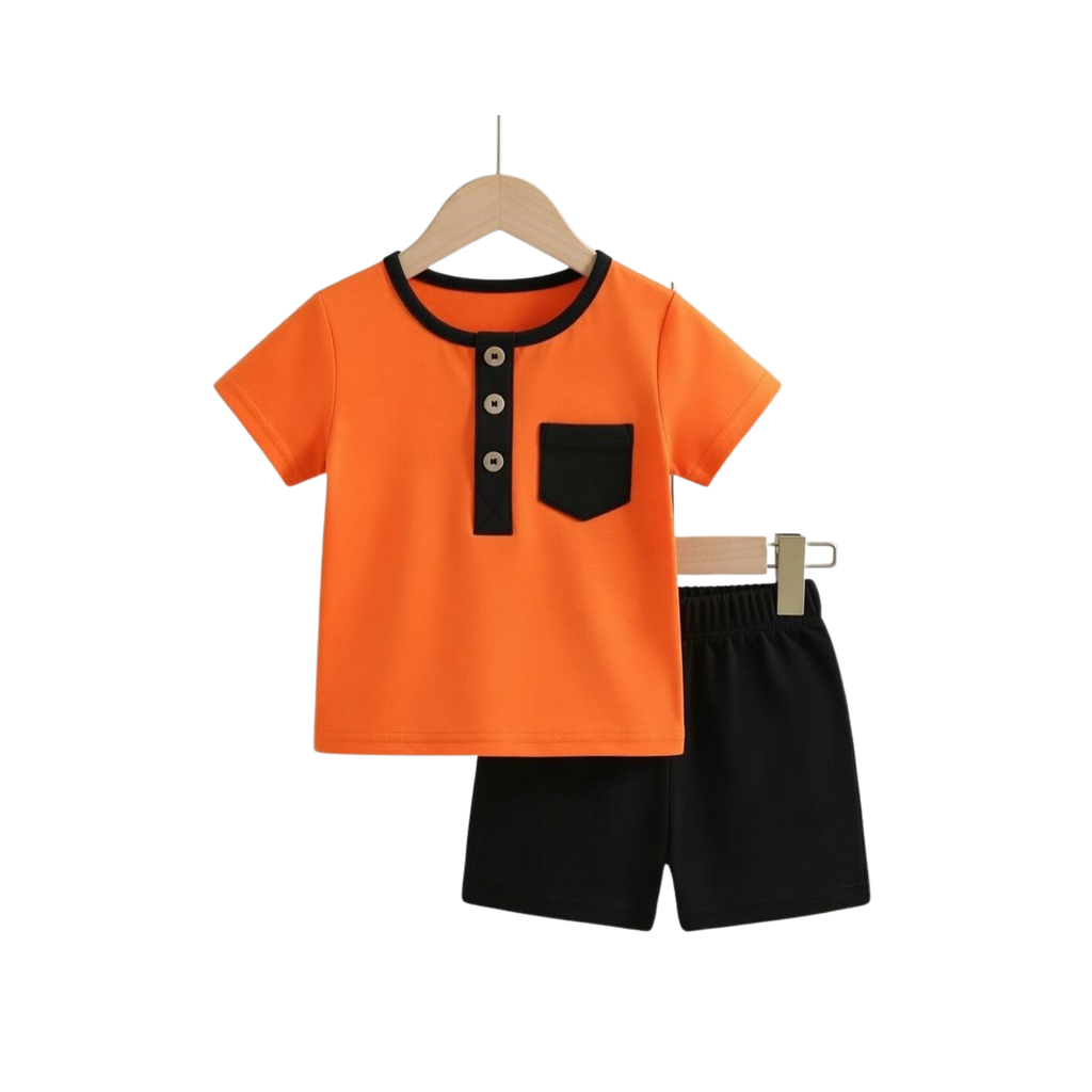( 1–7 Years) Premium Kids DTF Print Summer Combo Set – Cartoon Edition