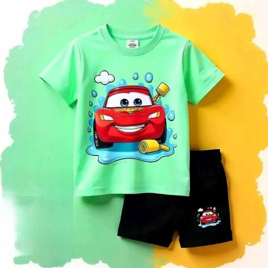 6M - 6Y Kids T- Shirt Set - A