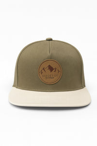 (5Y–18 Years) Olive Adventure Kids Cap – Outdoor Style for Young Explorers