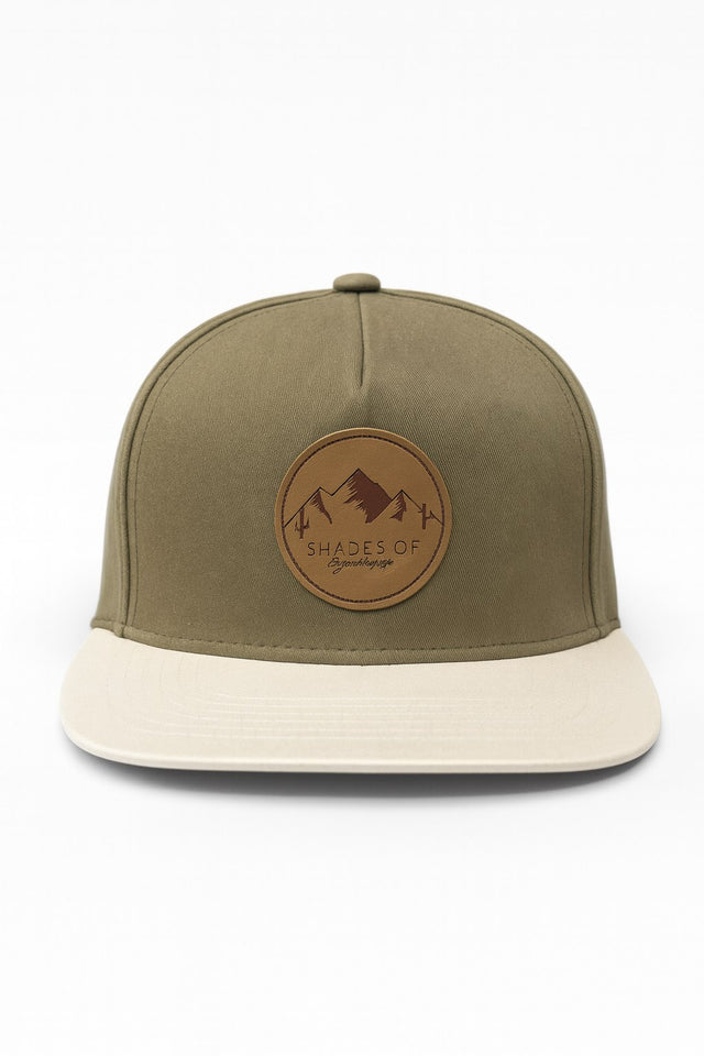 (5Y–18 Years) Olive Adventure Kids Cap – Outdoor Style for Young Explorers