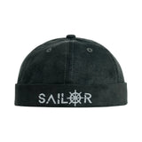 ( Men’s ) Olive Docker Cap – Sailor Embroidered Edition