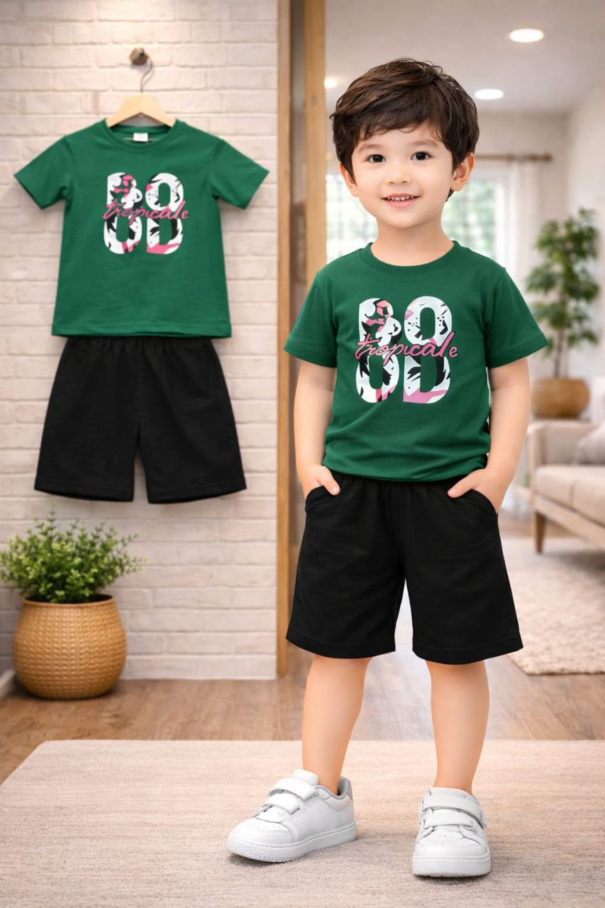 6M - 6Y Kids T- Shirt Set - A