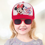 Minnie Mouse "Good Days Only" Red Cap for Kids – Disney Style