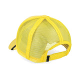 Sunny Kid Goat Embroidered Yellow Mesh Cap – Snapback for Ages 5–18
