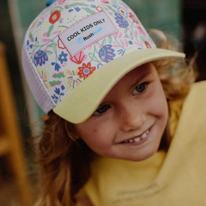 Cool Kids Only Floral Mesh Cap – Summer Edition