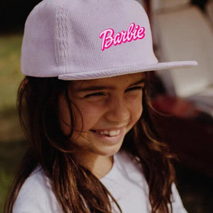 Barbie Signature Lilac Corduroy Cap for Girls (5–18 Years)