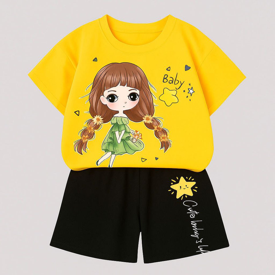 Premium T-Shirt Set Fit For Summer