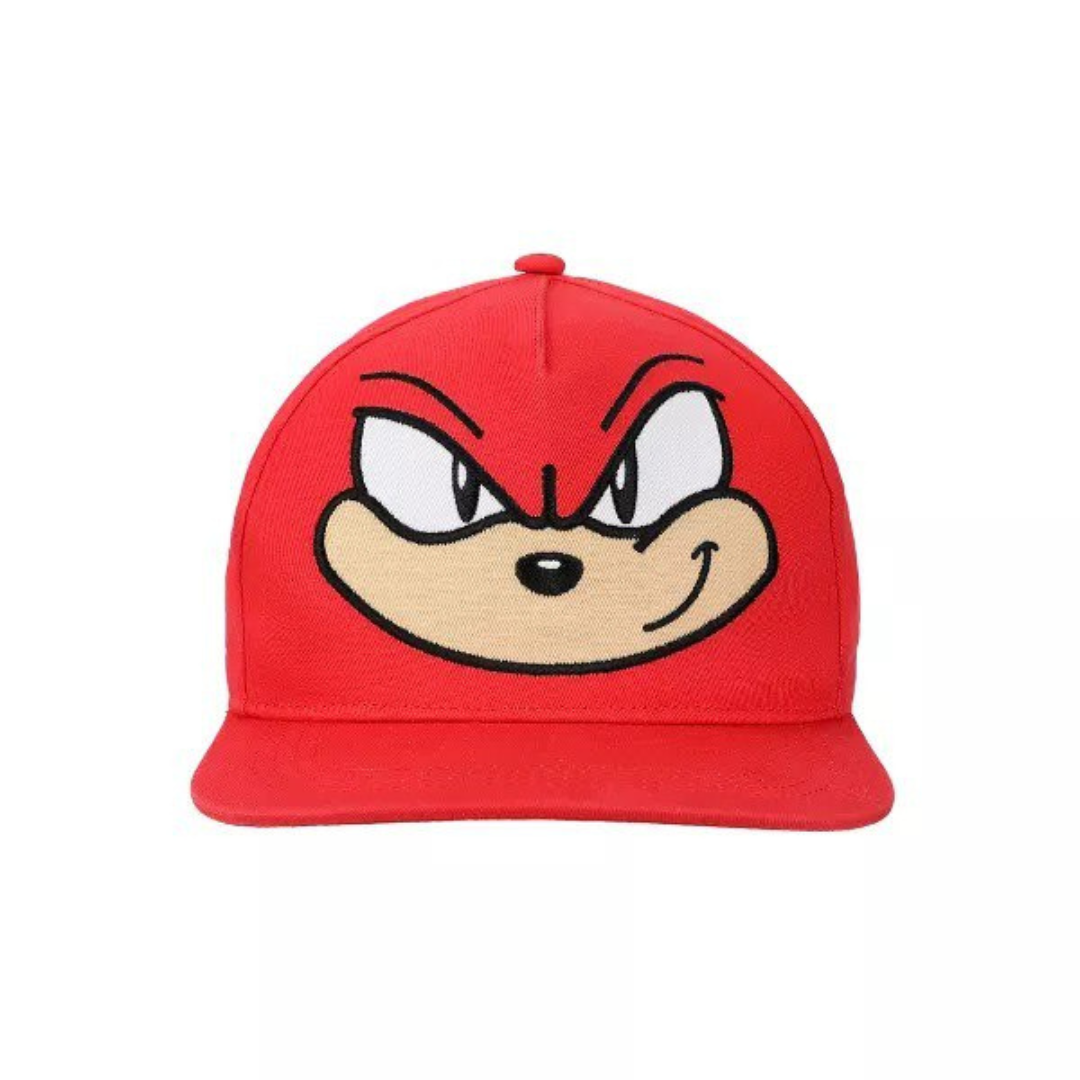 (5 to 18 Years) Red Character Face Kids Cap – Bold & Playful Design