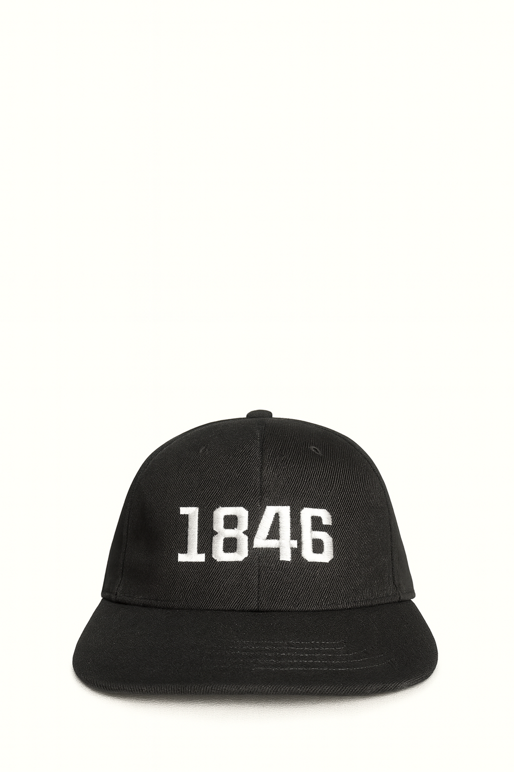 (5–18 Years) Classic 1846 Kids’ Cap – Bold Black & White Statement