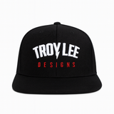 Troy Lee Designs Black Cap – Bold Streetwear for Kids & Teens