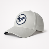 ( Men’s ) Twill Corner Men’s Grey Panda Signature Cap – Premium Minimal Streetwear Hat