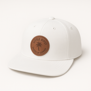 White Baby & Kids Cap – Twill Corner | Little Bipsy "Shades of Summer" Snapback Hat