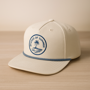 Summer Breeze Baby Cap – Twill Corner | Beige Snapback Hat for Kids