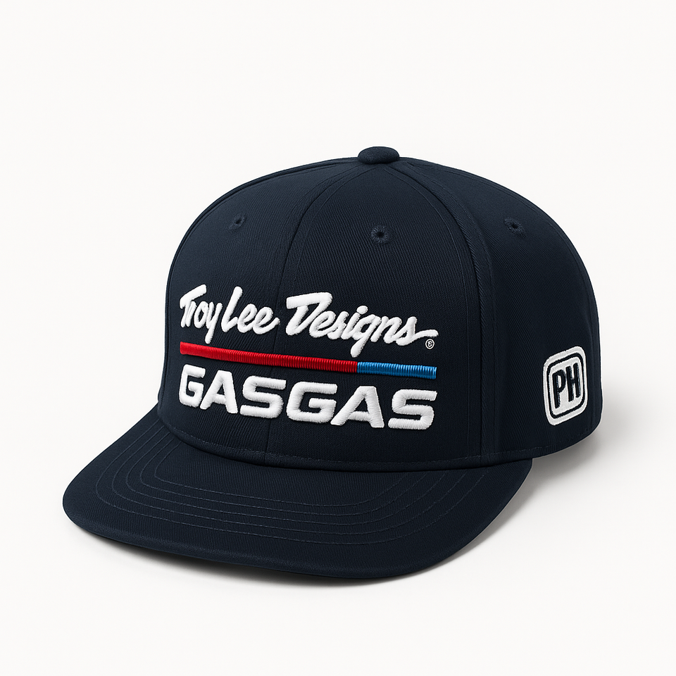 Racer Baby Snapback – Twill Corner | GASGAS Navy Cap for Little Champions