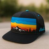 Adventure Sunset Trucker Cap for Kids | Twill Corner
