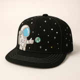 Twill Corner Galaxy Quest Kids Cap – Astronaut Embroidered Snapback Hat