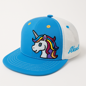 Twill Corner Magic Unicorn Kids Cap – Colorful Embroidered Snapback Hat