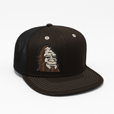 Twill Corner Furry Legend Kids Cap – Brown Snapback with Bigfoot Embroidery
