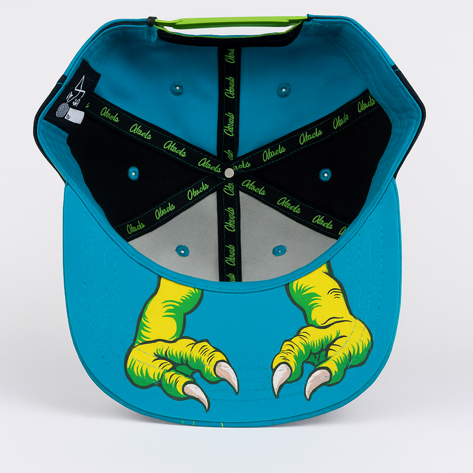 Dino Roar” Color Pop Snapback Cap for Kids By Twill Corner