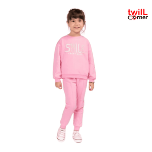 Mini Podium Hello Kitty Long Sleeve Cotton Top and Bottom Girl's Double Tights Set