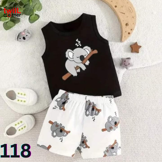 Mini Elephant T-shirt set