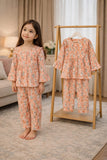 (1Y–8Y ) Girls Soft Printed Top & Pants Set..
