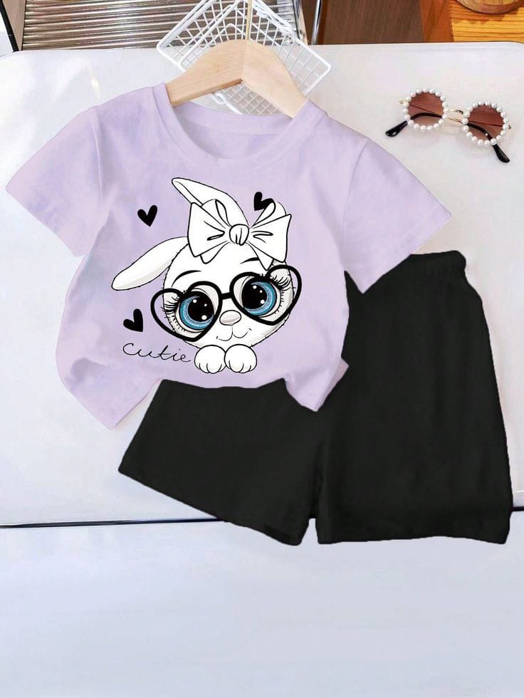 6M-6Y  Kids T- Shirt Set  M