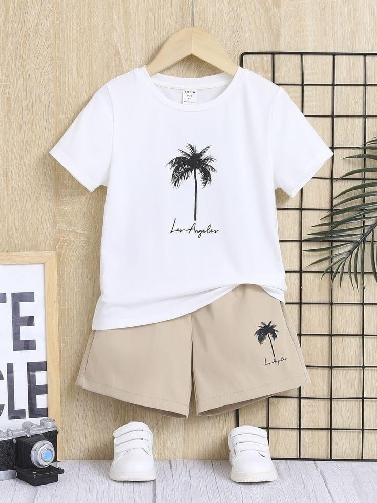 (3M - 6Y ) Stylish Summer Combo Set - M