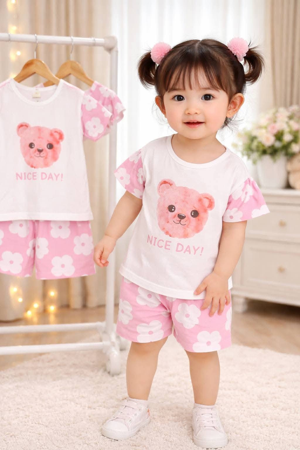 6M-6Y  Kids T- Shirt Set  M