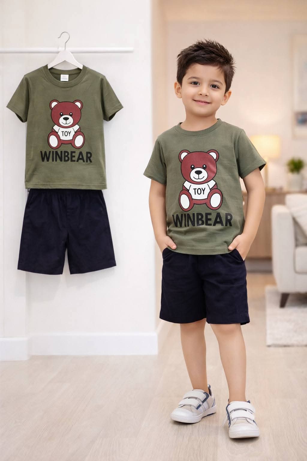 6M-6Y  Kids T- Shirt Set