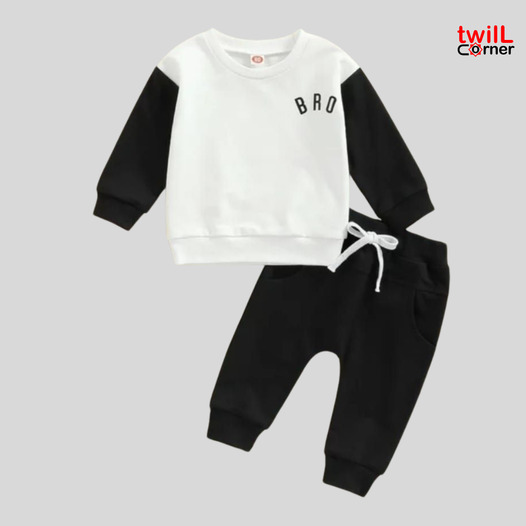 Winter Girls & Boys Letter Casual Set