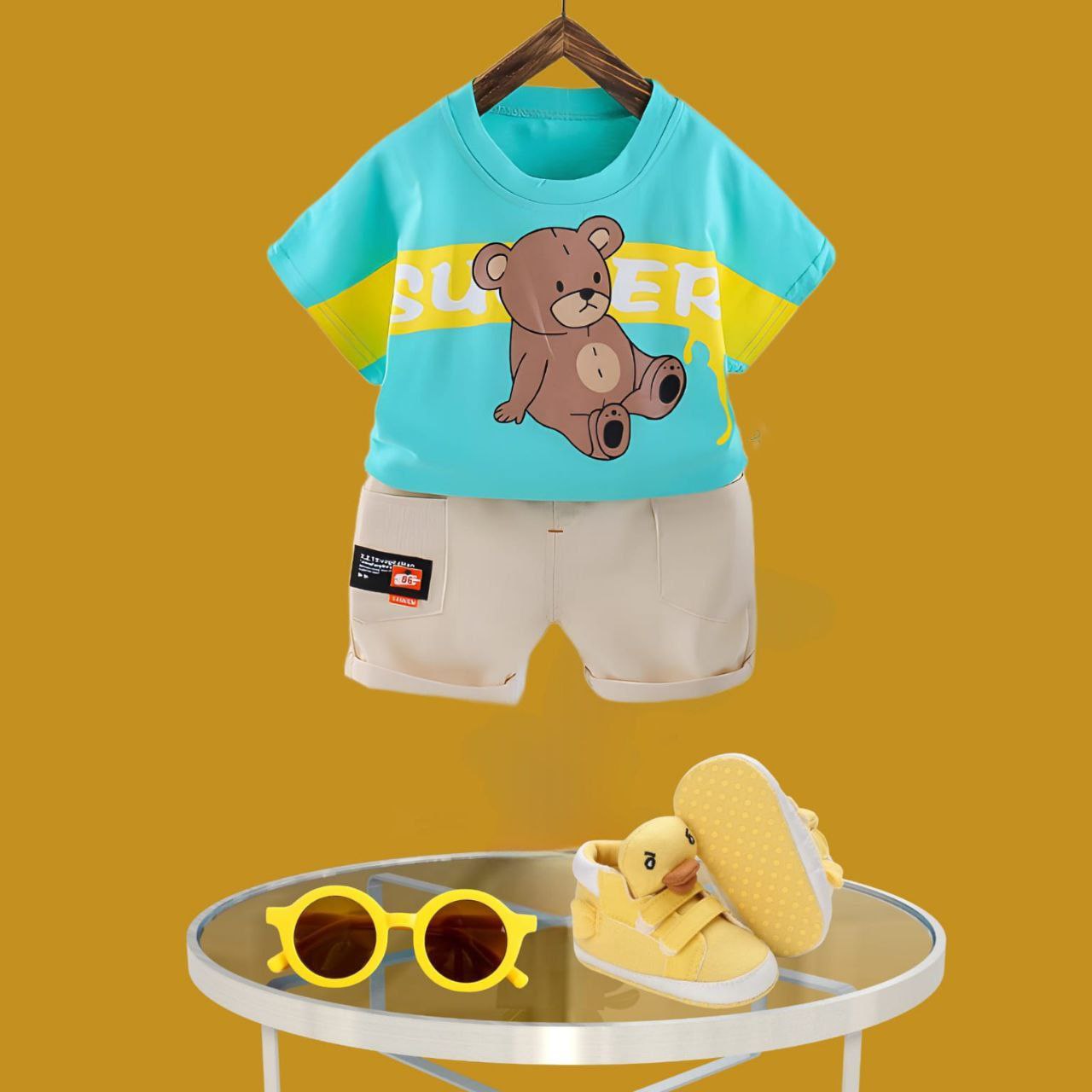 Premium T-Shirt Set Fit For Summer