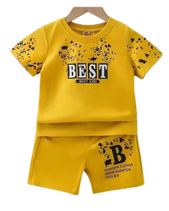 Premium T-Shirt Set Fit For Summer