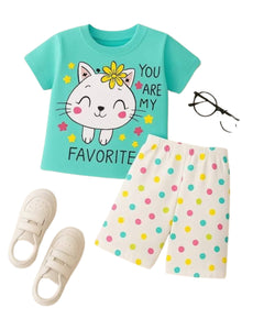 Premium T-Shirt Set Fit For Summer