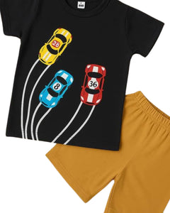 Premium T-Shirt Set Fit For Summer