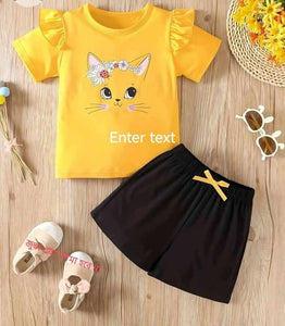 Premium T-Shirt Set Fit For Summer no extra shoes