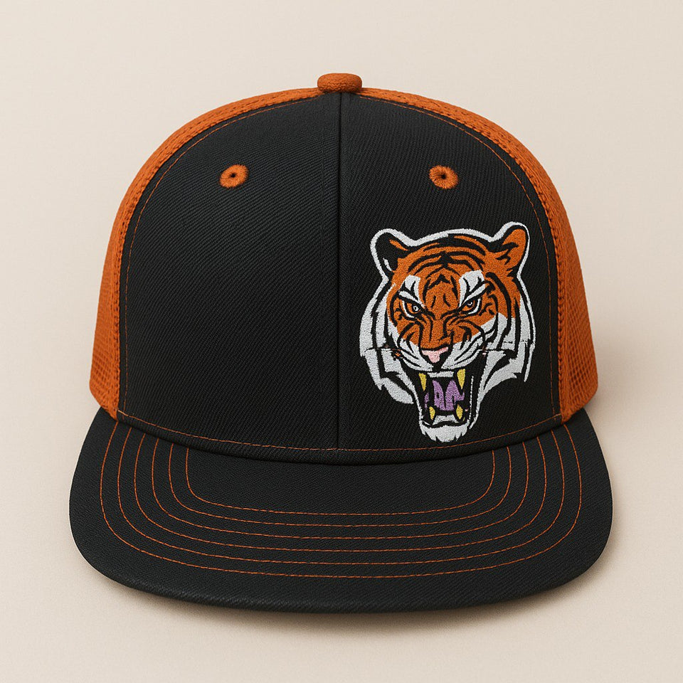 Roaring Tiger Trucker Cap – Youth Sizes (5–18 Years)