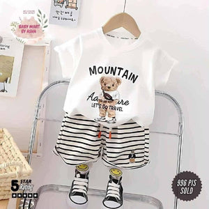 Premium T-Shirt Set Fit For Summer no extra shoes