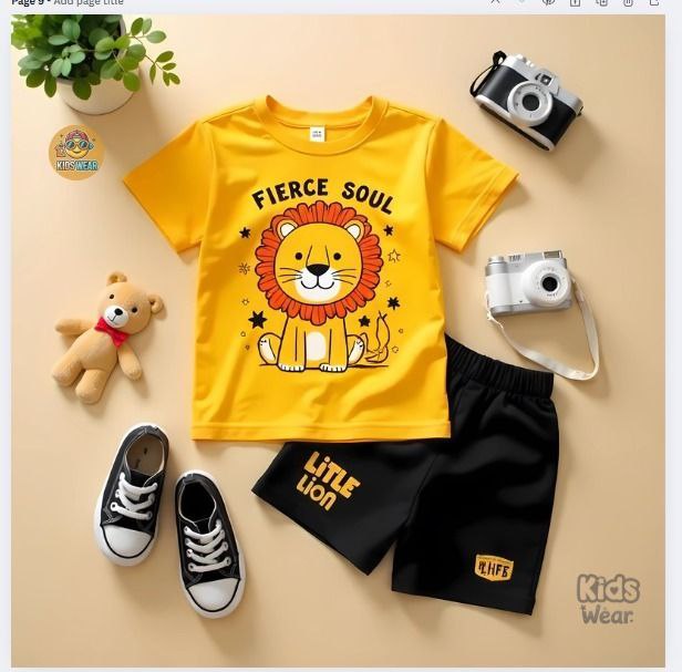 T-Shirt Set Fit For Summer no extra shoes