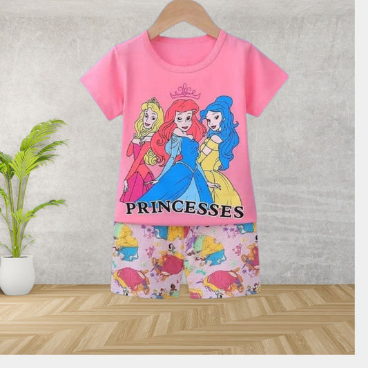 PEINCESSES T-Shirt Set Fit For Summer