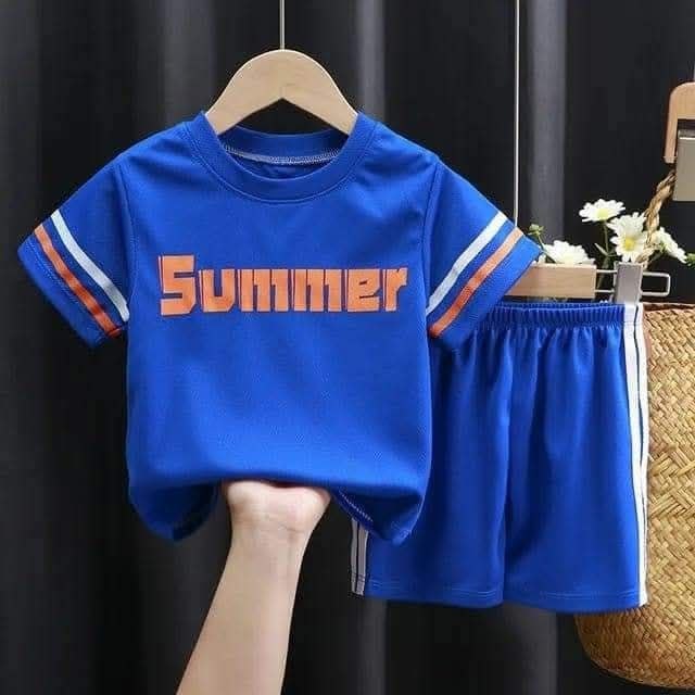 ( 6M-6Y )  Kids T- Shirt Set