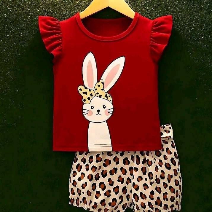 6M-6Y  Kids T- Shirt Set  Twill corner