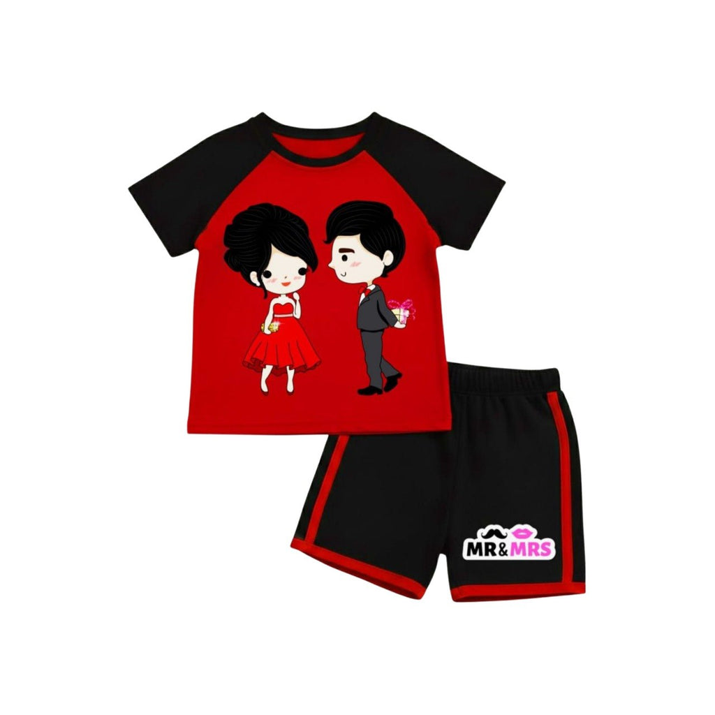 ( 1–7 Years) Premium Kids DTF Print Summer Combo Set – Cartoon Edition